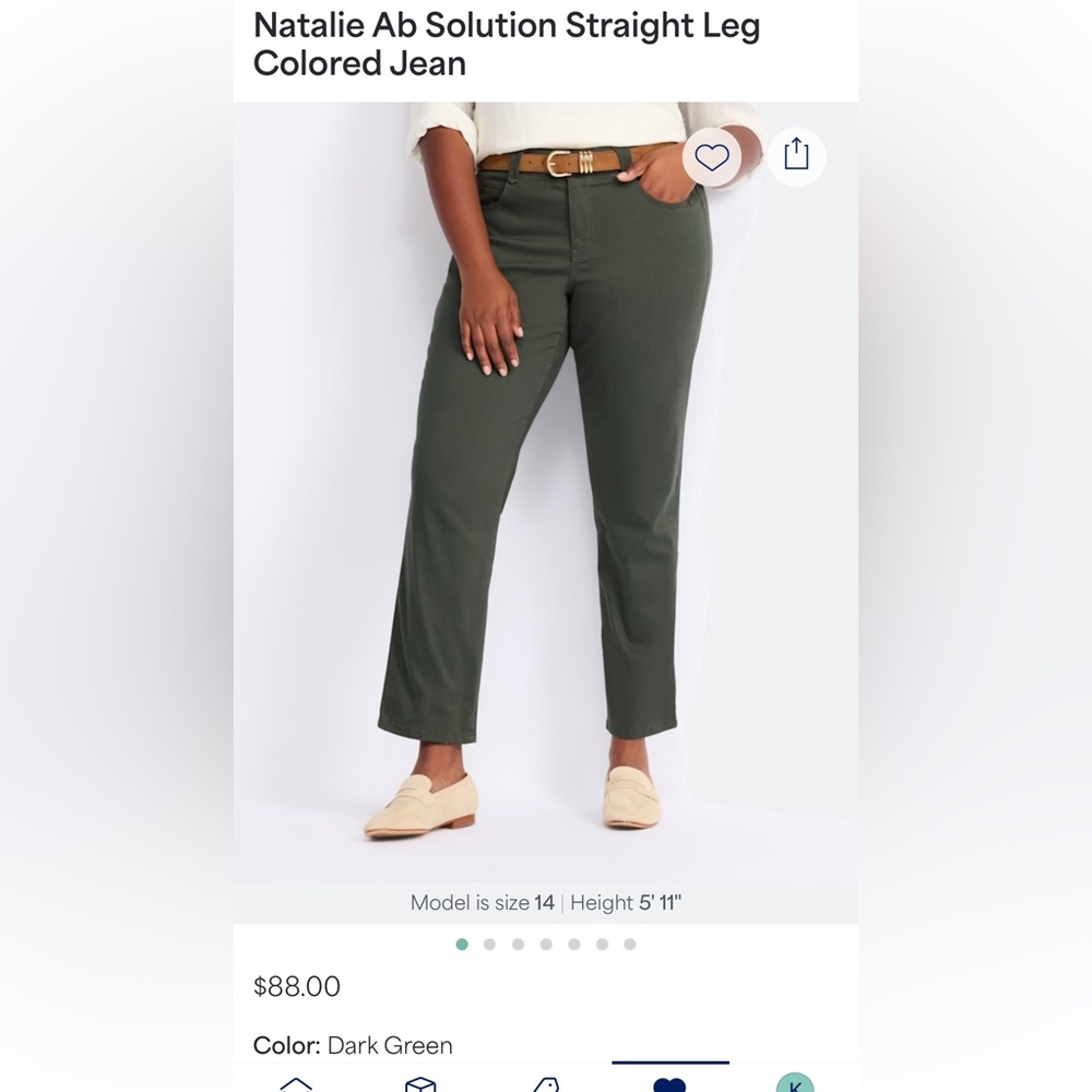 Democracy Olive Green Trousers